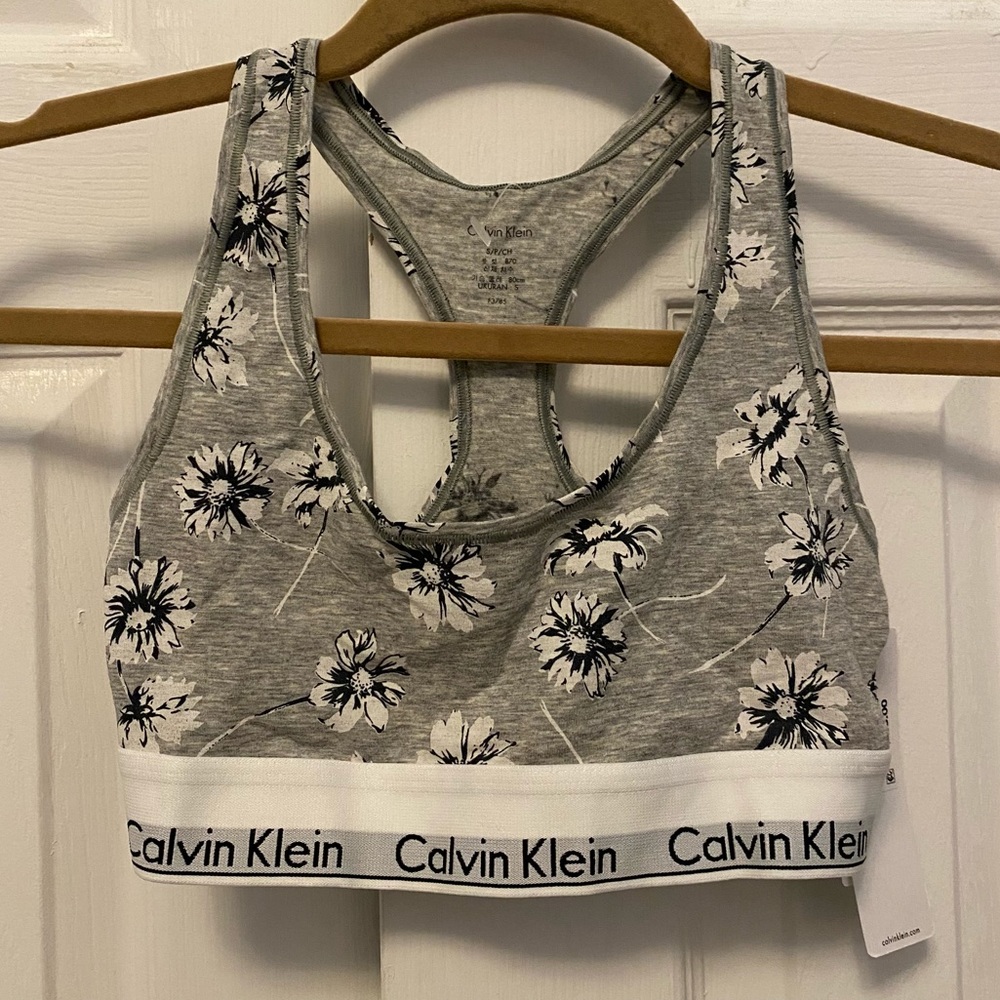 Calvin Klein floral bralette